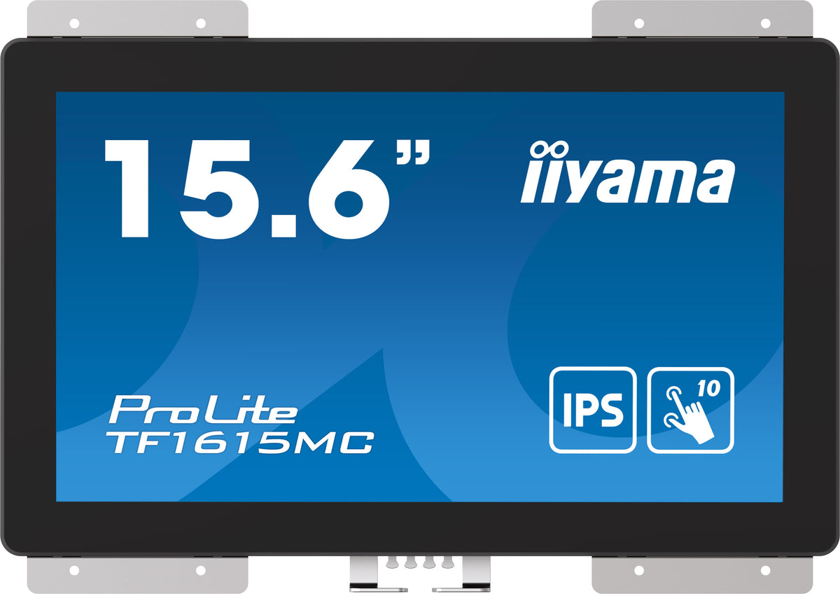 iiyama ProLite TF1615MC-B1 Computerbildschirm 39,6 cm (15.6") 1920 x 1080 Pixel Full HD Touchscreen Schwarz