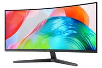 Samsung S55GH Computerbildschirm 86,4 cm (34") 3440 x 1440 Pixel UltraWide Quad HD LCD Schwarz