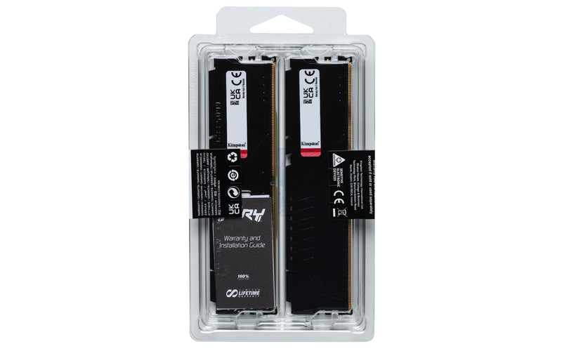 Kingston Technology FURY Beast 64GB 5600MT/s DDR5 CL40 DIMM (2er-Kit) Black
