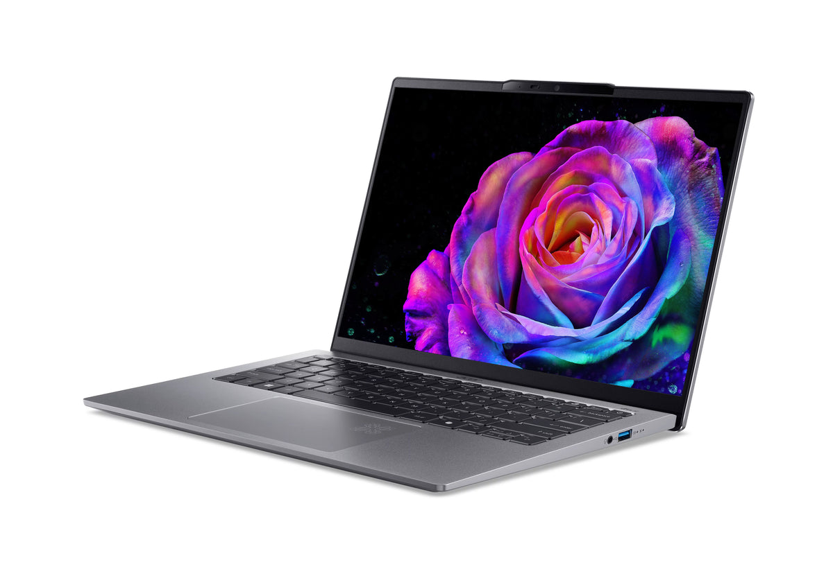 Acer Swift Go 14 AI SFG14-64-R14C AMD Ryzen AI 7 PRO 350 Laptop 35,6 cm (14") WUXGA 16 GB LPDDR5x-SDRAM 512 GB SSD Wi-Fi 7 (802.11be) Windows 11 Home Deutsch Silber
