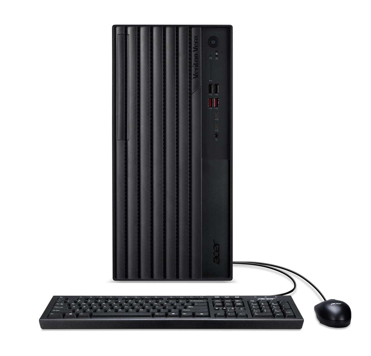 Acer Veriton VVM6735GT Intel Core Ultra 5 225 16 GB DDR5-SDRAM 512 GB SSD Windows 11 Pro Midi Tower PC Schwarz