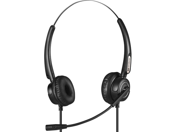 Sandberg 126-30 Kopfhörer & Headset Kabelgebunden Kopfband Büro/Callcenter USB Typ-A Schwarz