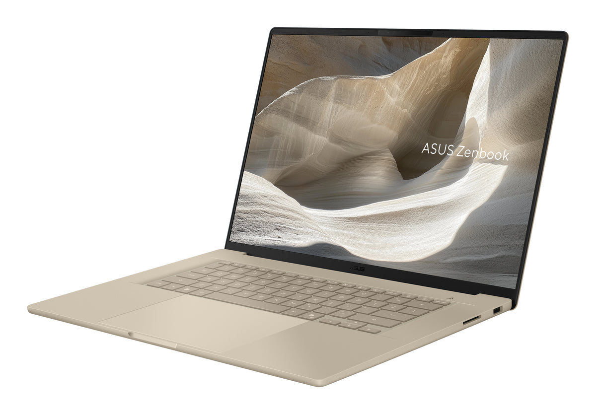 ASUS Zenbook A16 UX3607OA-SQ005W Copilot+ PC Snapdragon X2E-94-100 Laptop 40,6 cm (16") 3K 48 GB LPDDR5x-SDRAM 1 TB SSD Wi-Fi 7 (802.11be) Windows 11 Home Beige