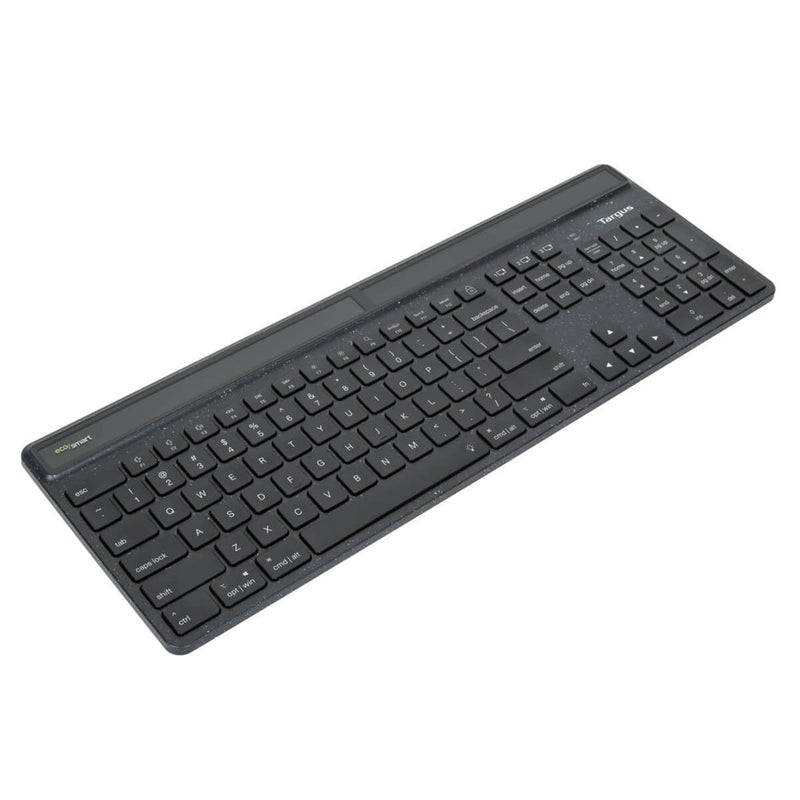 Targus Sustainable Energy Harvesting EcoSmart Tastatur Universal Bluetooth QWERTY Nordisch Schwarz