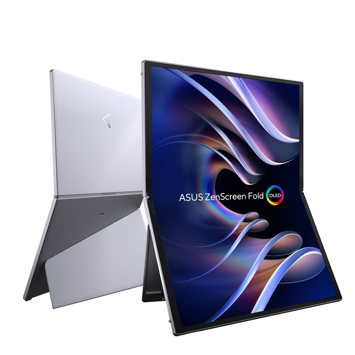 ASUS ZenScreen Fold OLED MQ17QH Computerbildschirm 43,9 cm (17.3") 2560 x 1920 Pixel Quad HD Silber