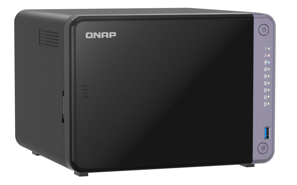 QNAP TS-632X-4G NAS & Speicherserver Tower Alpine Alpine AL-524 4 GB DDR4 QNAP QTS Schwarz