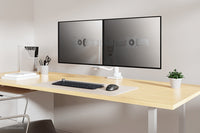 Neomounts DS75-450WH2 Monitorarm 17-32" - Gasfeder - Topfix - 180°-Stopp