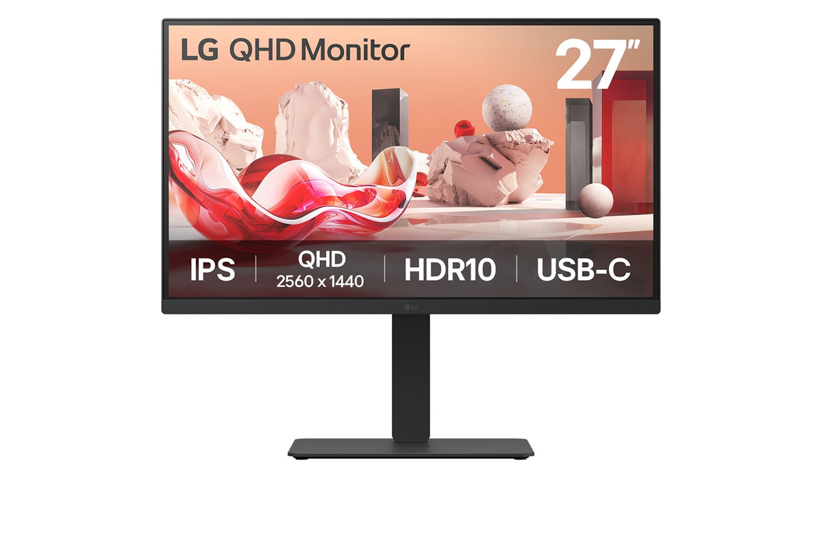LG 27BA75QB-B.AEU Computerbildschirm 68,6 cm (27") 2560 x 1440 Pixel Wide Quad HD LED Schwarz