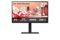 LG 27BA75QB-B.AEU Computerbildschirm 68,6 cm (27") 2560 x 1440 Pixel Wide Quad HD LED Schwarz