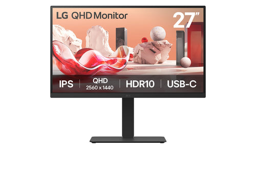 LG 27BA75QB-B.AEU Computerbildschirm 68,6 cm (27") 2560 x 1440 Pixel Wide Quad HD LED Schwarz