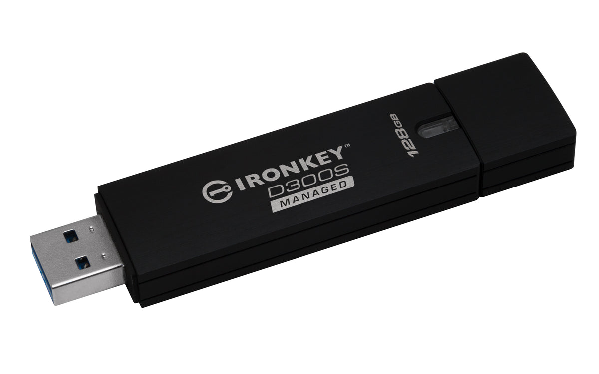 Kingston Technology IronKey 128GB D300S AES 256 XTS verschlüsselter USB-Stick
