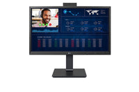 LG 24CQ651W-BP Intel® Pentium® N6005 60,5 cm (23.8") 1920 x 1080 Pixel All-in-One-PC 8 GB DDR4-SDRAM 256 GB SSD Windows 10 IoT Enterprise Wi-Fi 6 (802.11ax) Schwarz