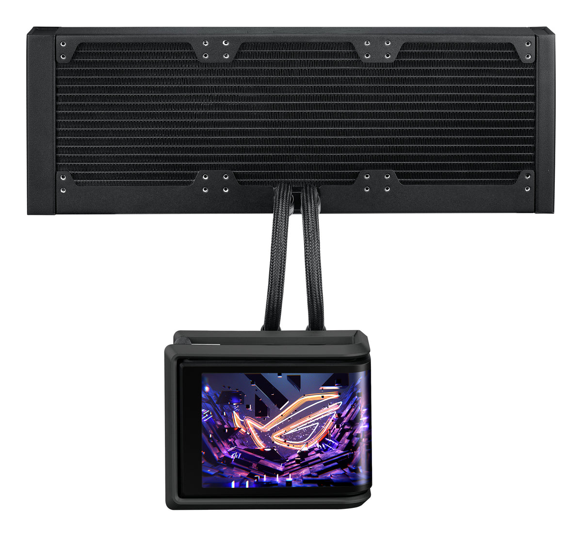 ASUS ROG Ryuo IV SLC 360 ARGB Prozessor All-in-One-Flüssigkeitskühler 12 cm Schwarz