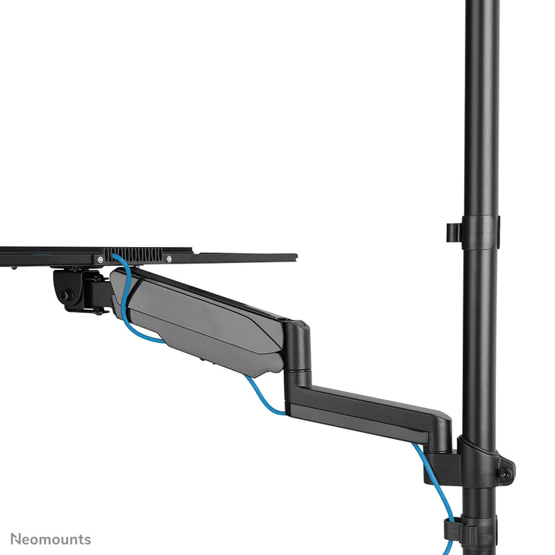 Neomounts WL90-325BL1 Sitz-Steh-Arbeitsplatz-Wand 17-32" - Gasfeder