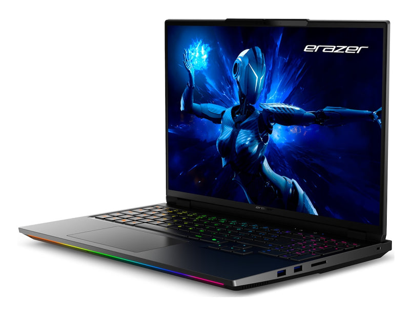 ERAZER Beast 16 X1 Ultimate High-End Gaming Laptop Intel® Core™ Ultra 9 Prozessor 275HX, Windows 11 Home, 40,6 cm (16”) Mini LED Vivid Display mit 300Hz, RTX 5090, 2 TB PCIe SSD, 32 GB RAM