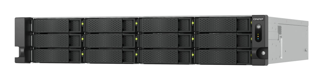 QNAP TS-H1277AXU-RP NAS Rack (2U) AMD Ryzen™ 7 32 GB DDR5 0 TB QuTS hero Schwarz