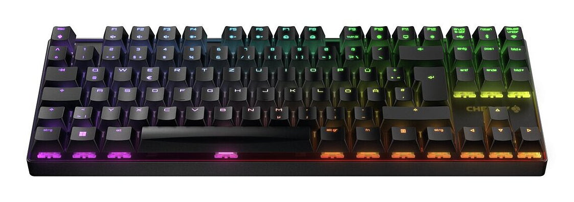 CHERRY MX 8.2 TKL Wireless RGB Tastatur Gaming USB + RF Wireless + Bluetooth QWERTZ Deutsch Schwarz
