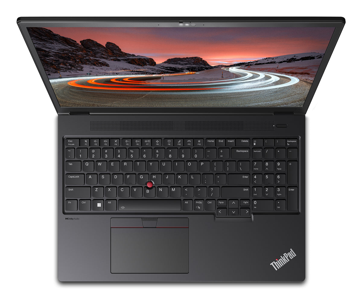 Lenovo ThinkPad P16v Gen 2 (Intel) Intel Core Ultra 7 165H Mobiler Arbeitsplatz 40,6 cm (16") WUXGA 32 GB DDR5-SDRAM 512 GB SSD NVIDIA RTX 500 Ada Wi-Fi 6E (802.11ax) Windows 11 Pro Deutsch Schwarz