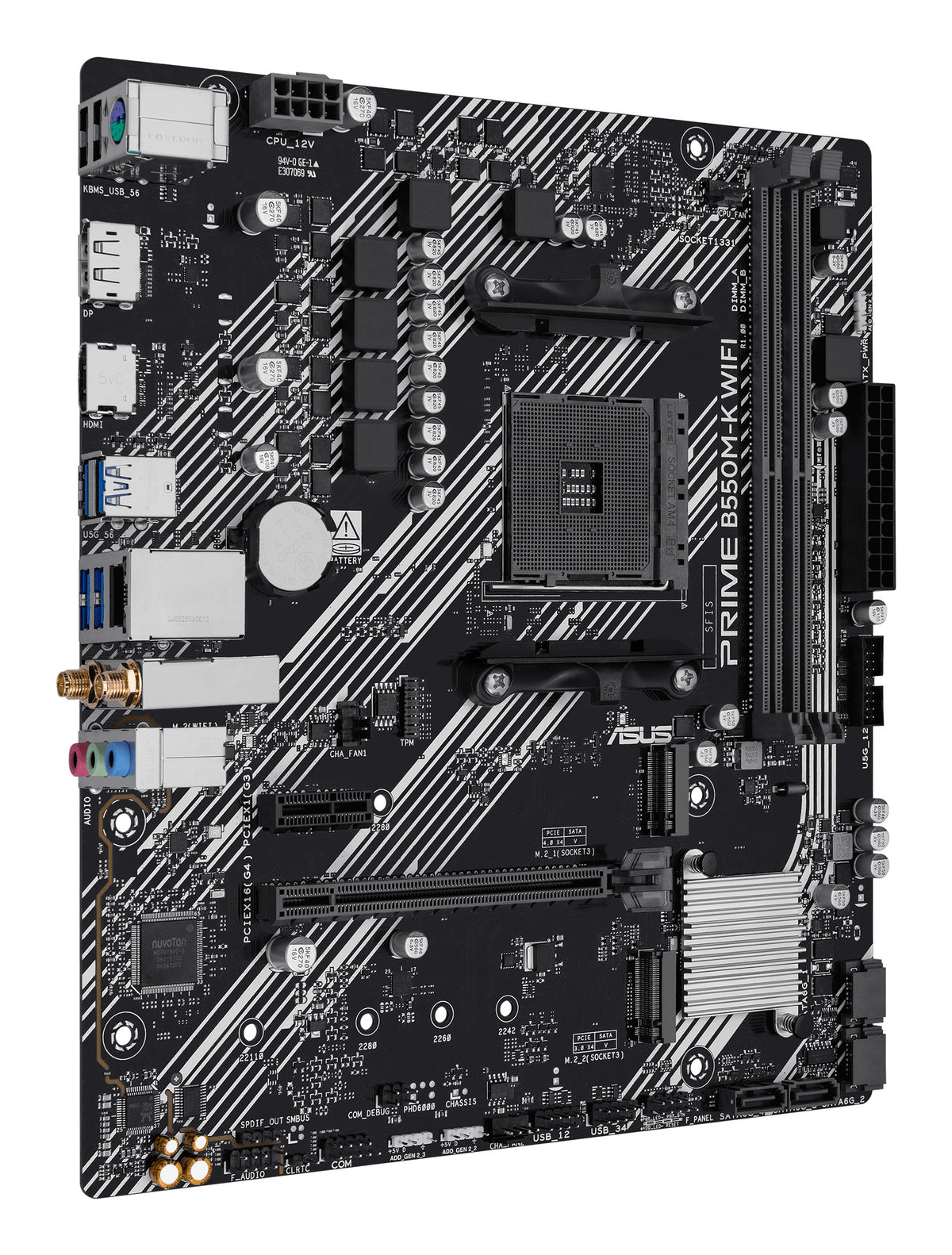 ASUS PRIME B550M-K WIFI AMD B550 Sockel AM4 micro ATX