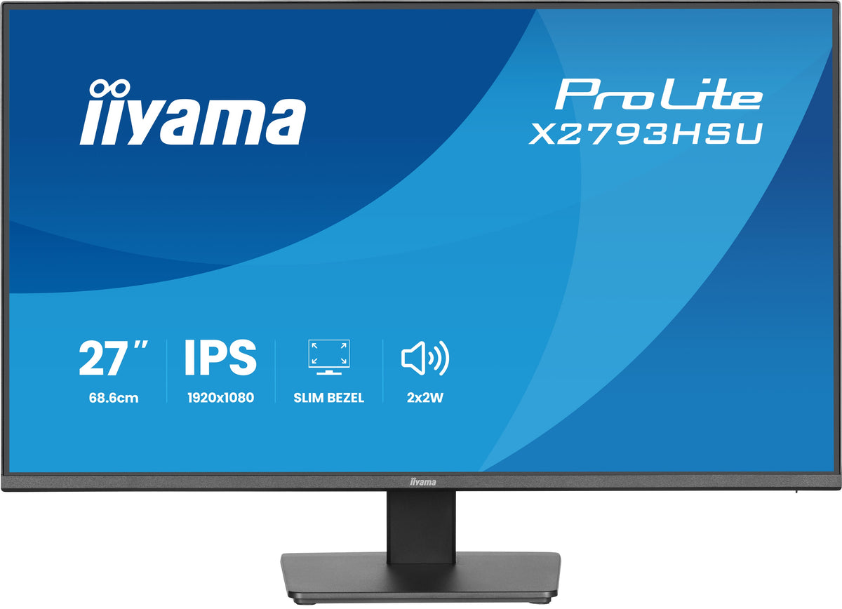 iiyama ProLite X2793HSU-B1 Computerbildschirm 68,6 cm (27") 1920 x 1080 Pixel Full HD LED Schwarz