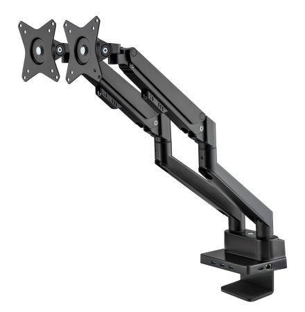 Manhattan 461887 Flachbildschirm-Tischhalterung 81,3 cm (32") Tisch/Bank Schwarz