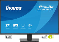 iiyama ProLite X2797HSU-B1 Computerbildschirm 68,6 cm (27") 1920 x 1080 Pixel Full HD LED Schwarz