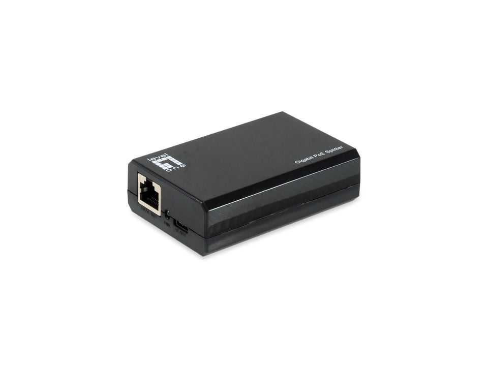 Splitter PoE Gigabit bt vers USB-C PD 3.0 LevelOne