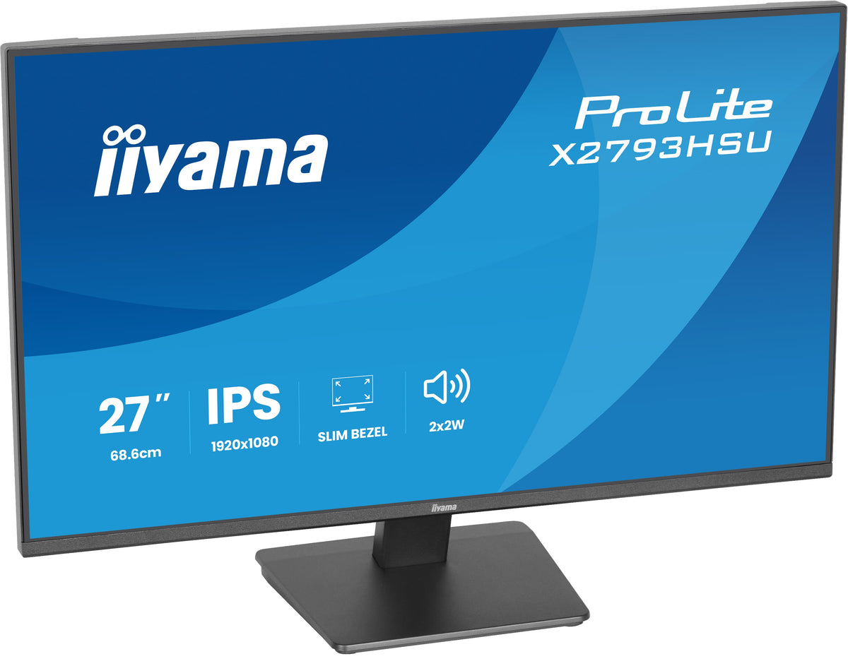 iiyama ProLite X2793HSU-B1 Computerbildschirm 68,6 cm (27") 1920 x 1080 Pixel Full HD LED Schwarz