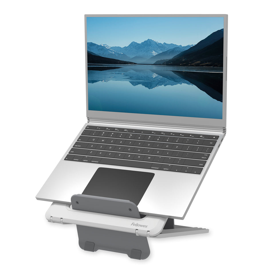 Fellowes Breyta Support d'ordinateur portable jusqu'à 15" et 5 kg, blanc, 35,6 cm (14")