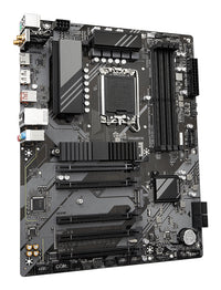 GIGABYTE B760 DS3H AX Mainboard - Unterstützt Intel Core Prozessoren der 14. Generation, 8+2+1 Phasen digitales VRM, bis zu 7600MHz DDR5 (OC), 2x PCIe 4.0 M.2, Wi-Fi 6E, GbE LAN, USB 3.2 Gen 2x2
