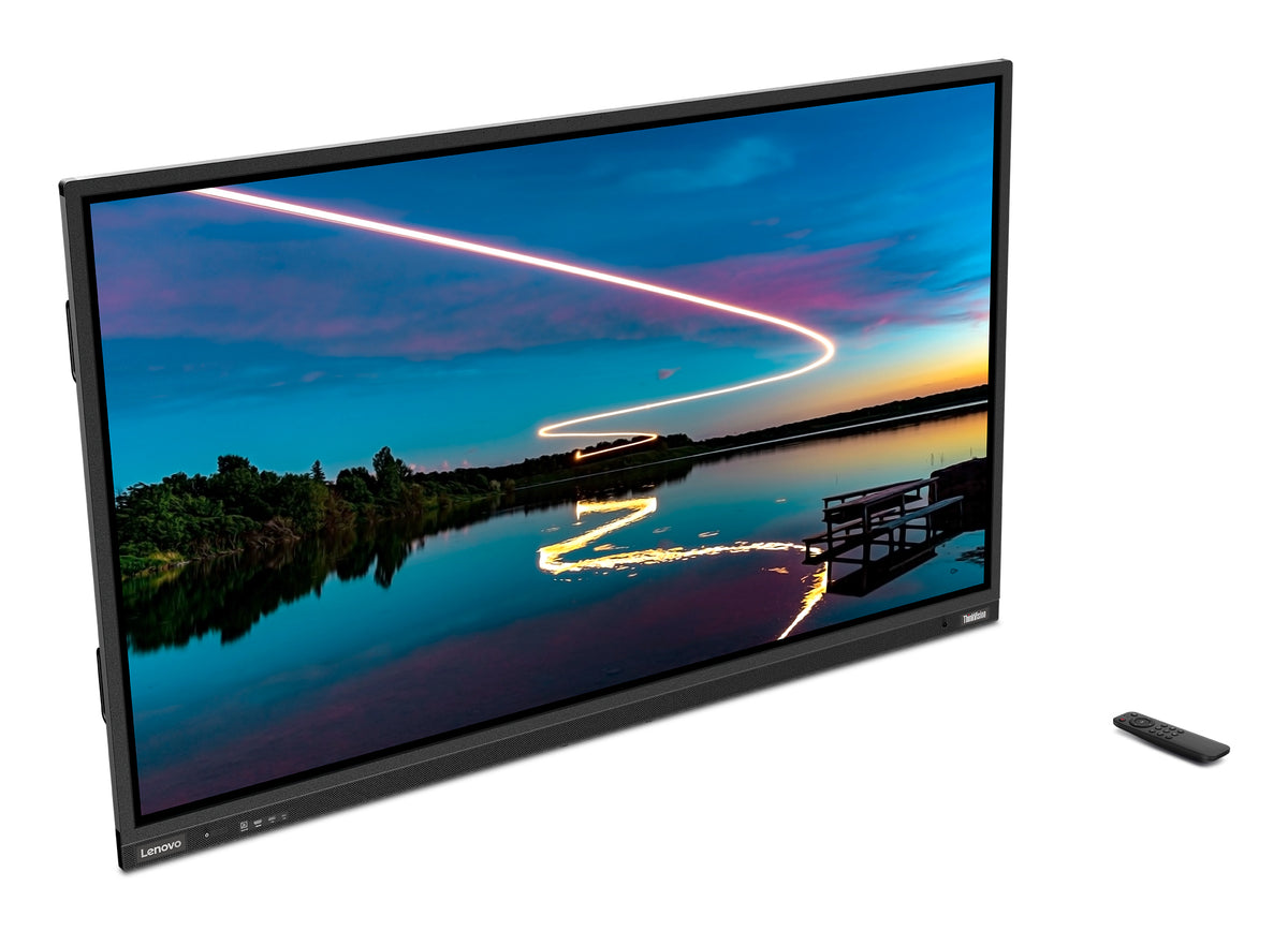 Lenovo ThinkVision T86 Computerbildschirm 2,18 m (86") 3840 x 2160 Pixel 4K Ultra HD LED Touchscreen Schwarz