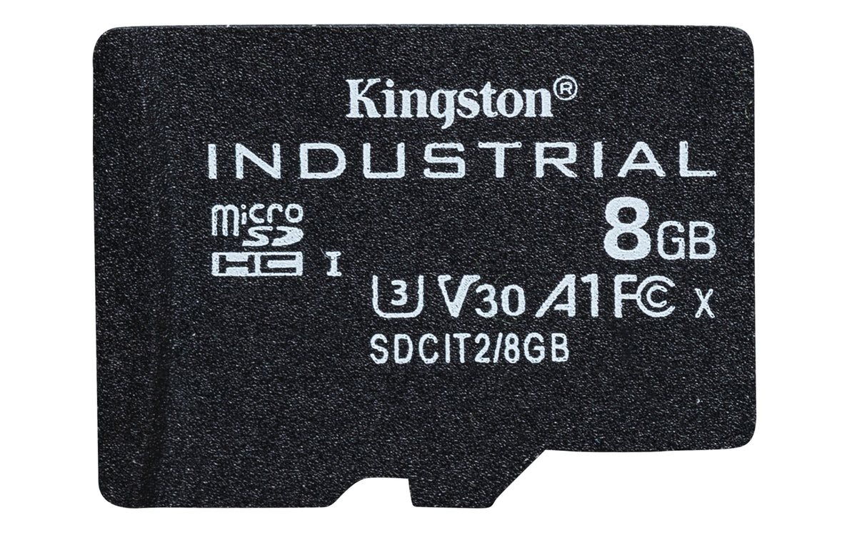 Kingston Technology 8GB microSDHC Industrial C10 A1 pSLC Karte + SD-Adapter