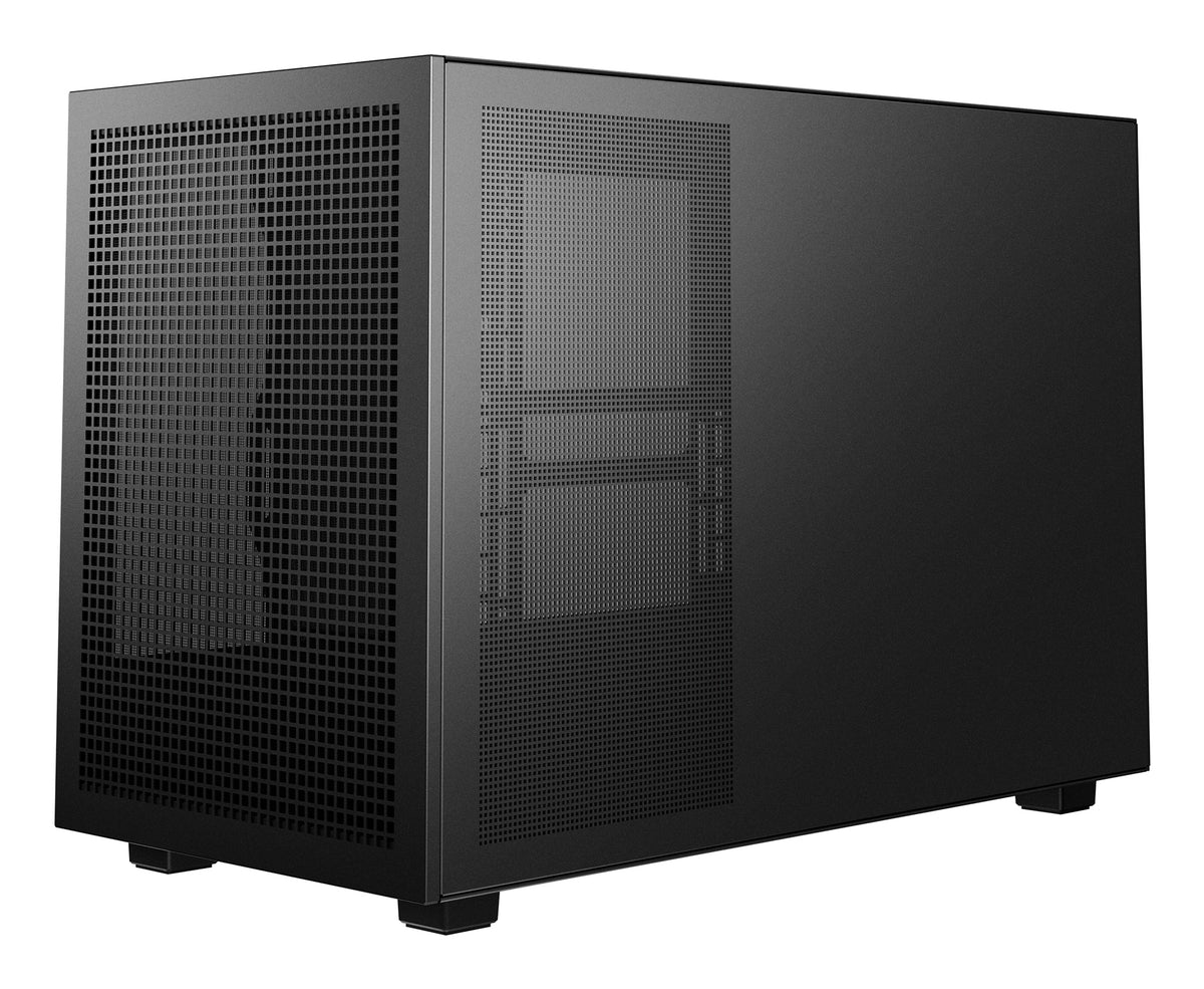 DeepCool CH260 WOOD Micro Tower Schwarz, Holz