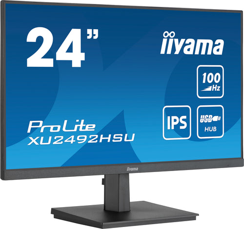 iiyama ProLite XU2492HSU-B6 Computerbildschirm 60,5 cm (23.8") 1920 x 1080 Pixel Full HD LED Schwarz