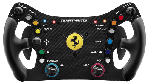 Thrustmaster Ferrari 488 GT3 Wheel Add-On Schwarz USB Steuerrad Analog / Digital PC, Xbox One, Xbox One S, Xbox One X, Xbox Series S, Xbox Series X, PlayStation 4, PlayStation 5