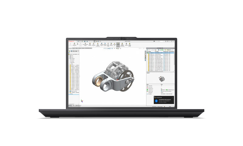 Lenovo ThinkPad P16v Gen 3 (Intel) Intel Core Ultra 7 255H Mobiler Arbeitsplatz 40,6 cm (16") WUXGA 32 GB DDR5-SDRAM 512 GB SSD NVIDIA RTX PRO 500 Blackwell Wi-Fi 7 (802.11be) Windows 11 Pro Deutsch Schwarz