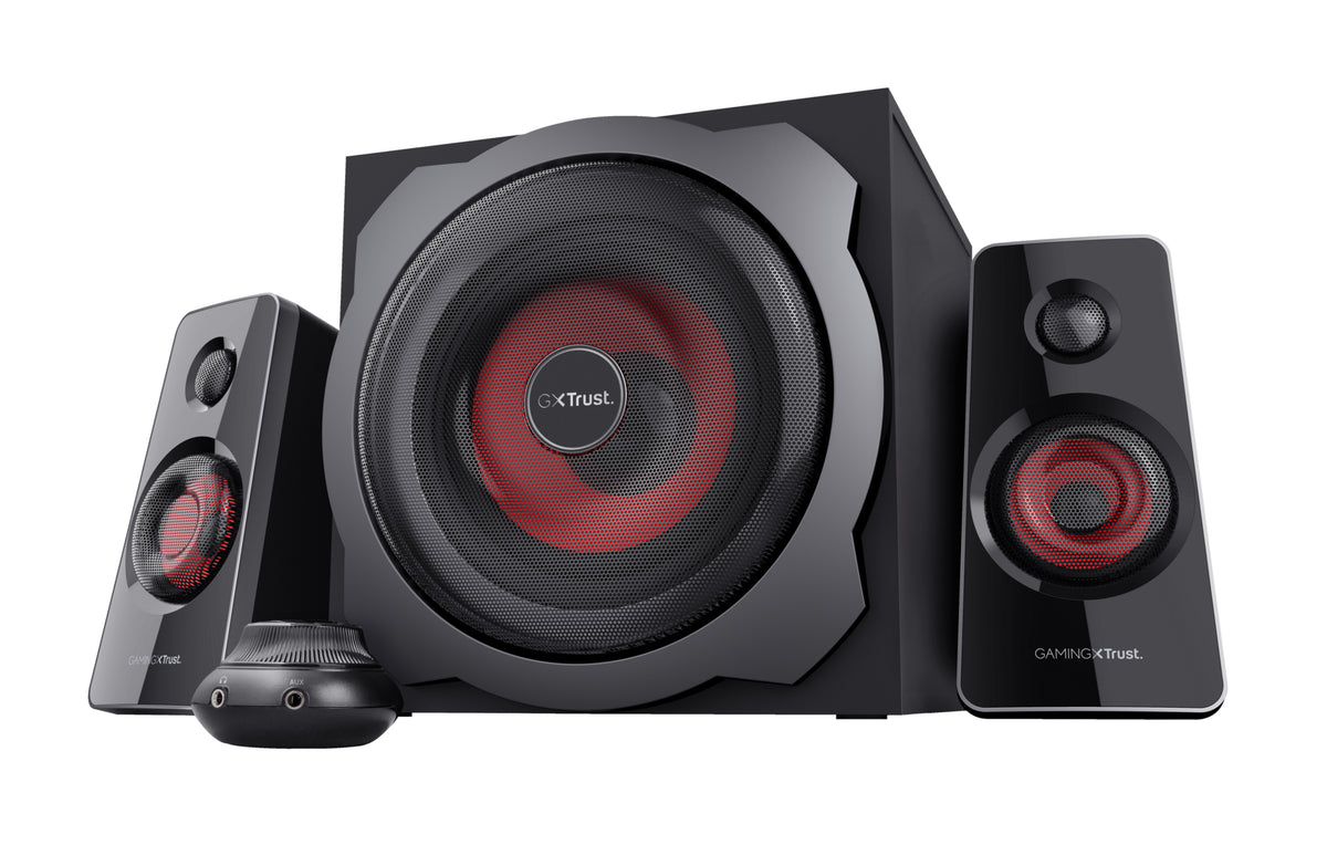 Trust GXT 38 2.1 Lautsprecherset 60 W Universal Schwarz 2.1 Kanäle 15 W