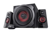 Trust GXT 38 2.1 Lautsprecherset 60 W Universal Schwarz 2.1 Kanäle 15 W