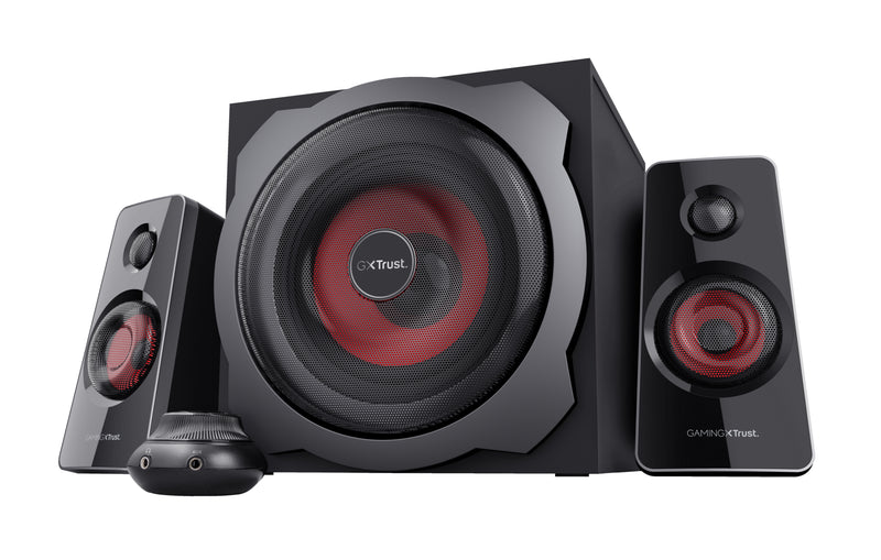 Trust GXT 38 2.1 Lautsprecherset 60 W Universal Schwarz 2.1 Kanäle 15 W