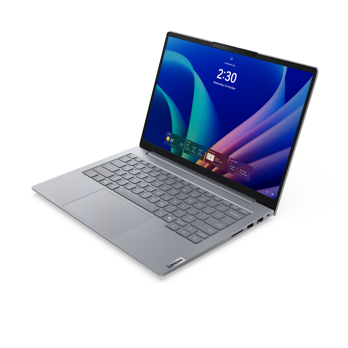 Lenovo ThinkBook 14 G9 IPL Copilot+ PC Intel Core Ultra 5 325 Laptop 35,6 cm (14") WUXGA 16 GB DDR5-SDRAM 512 GB SSD Wi-Fi 7 (802.11be) Windows 11 Pro Schweiz Grau