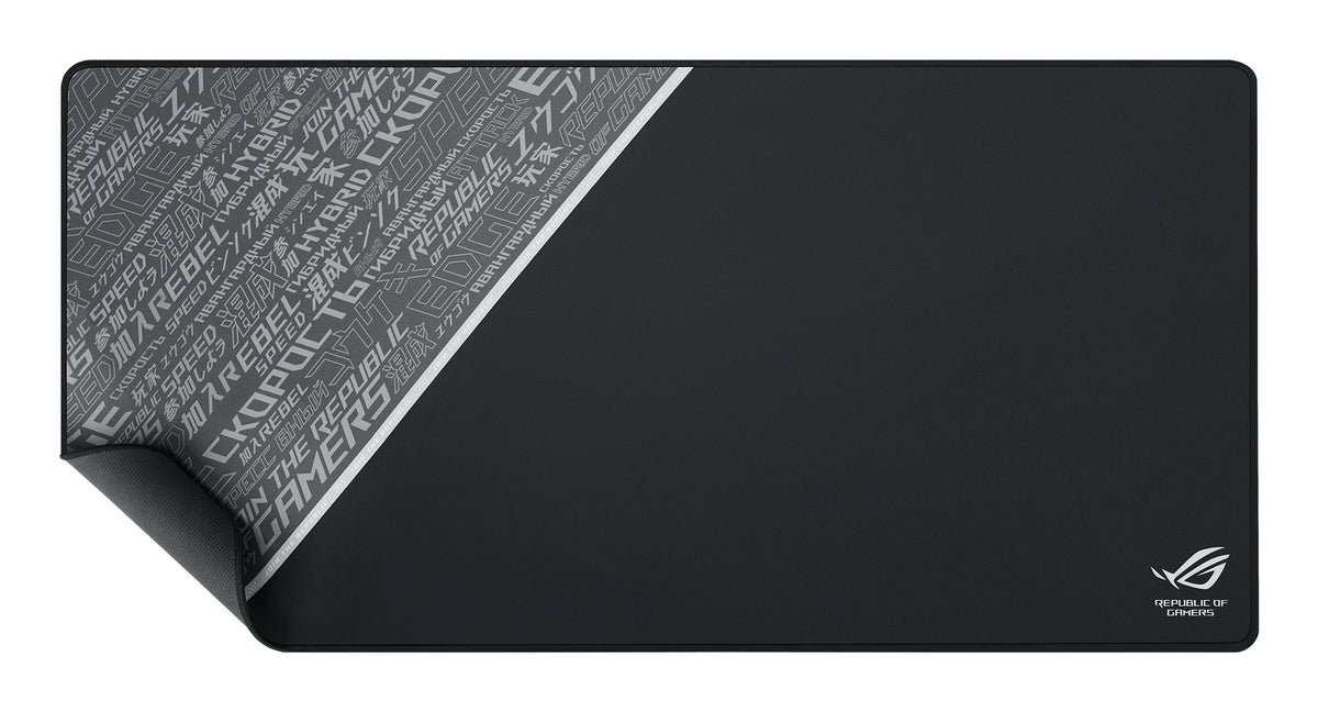 ASUS ROG Sheath BLK LTD Gaming-Mauspad Schwarz, Grau, Weiß