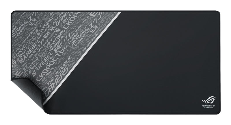 ASUS ROG Sheath BLK LTD Gaming-Mauspad Schwarz, Grau, Weiß