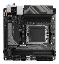 GIGABYTE A620I AX Motherboard - Unterstützt AMD Ryzen 8000 CPUs, 5+2+1 Phasen Digital VRM, bis zu 6400MHz DDR5 (OC), 1xPCIe 4.0 M.2, Wi-Fi 6E, 2.5GbE LAN, USB 3.2 Gen 2