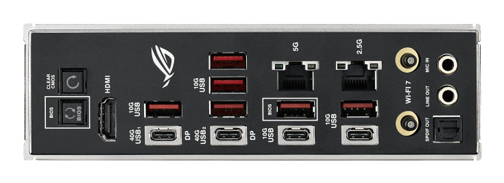 ASUS ROG CROSSHAIR X870E HERO BTF AMD X870E Sockel AM5 ATX