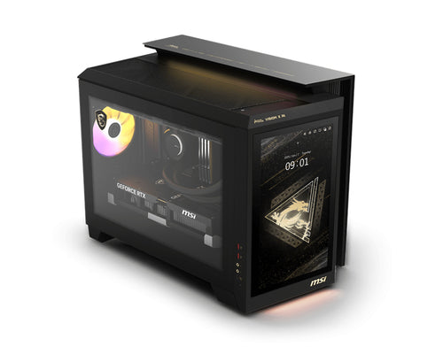 MSI MEG Vision X AI 2NVV7-009AT Intel Core Ultra 7 265K 32 GB DDR5-SDRAM 2 TB SSD NVIDIA GeForce RTX 5080 Windows 11 Home Desktop PC Schwarz