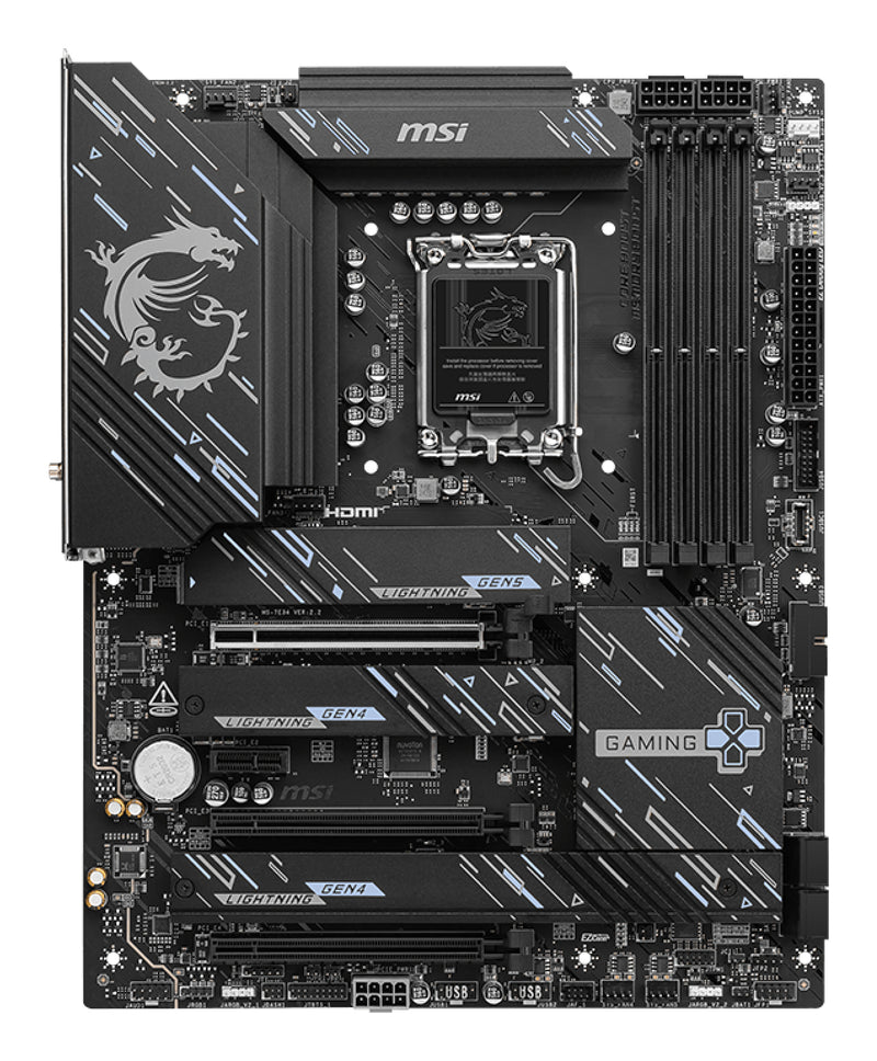 MSI Z890 GAMING PLUS WIFI Motherboard Intel Z890 LGA 1851 (Socket V1) ATX