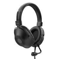 Trust HS-250 Kopfhörer Kabelgebunden Kopfband Anrufe/Musik Schwarz