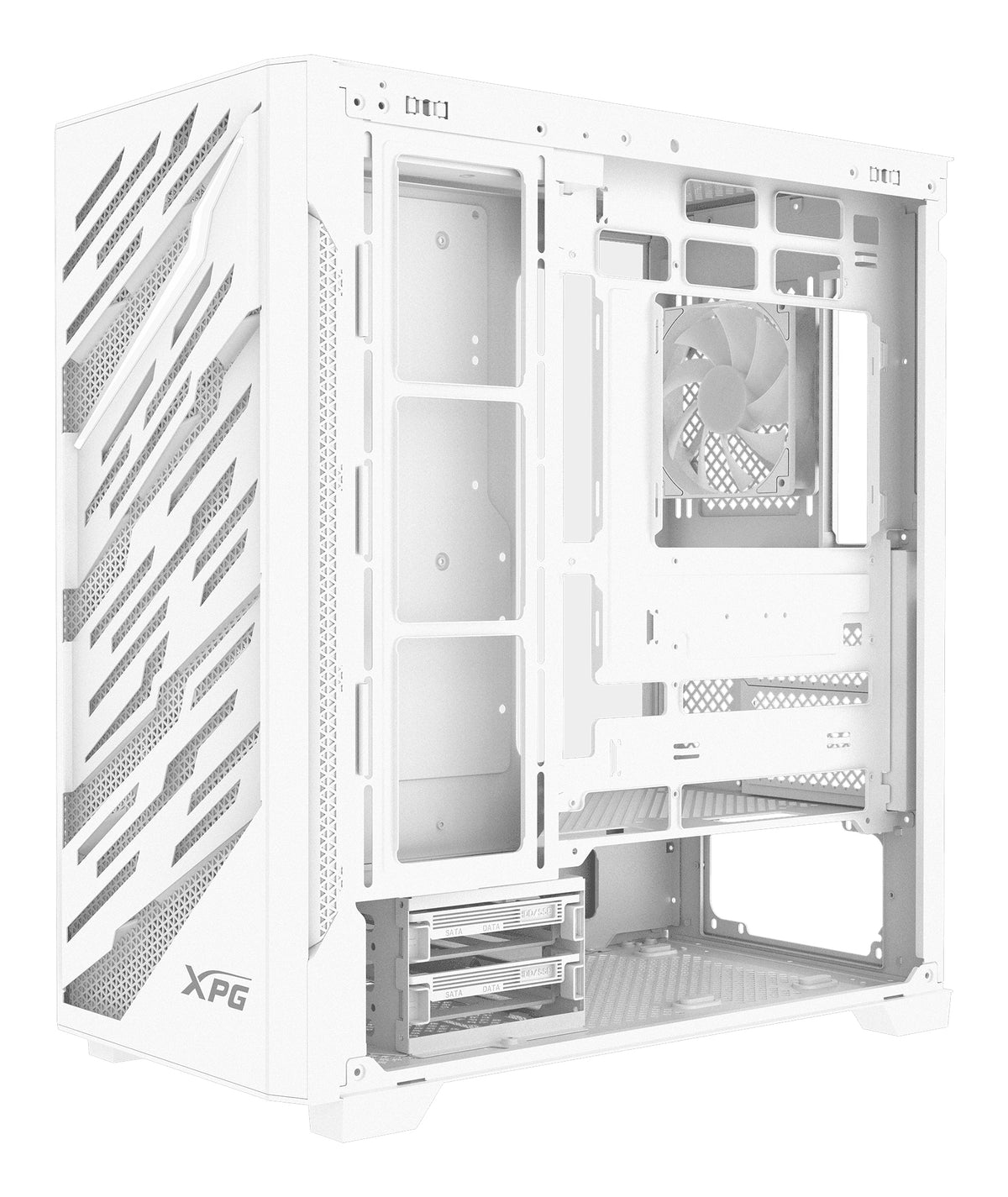 XPG STARKER AIR BTF Midi Tower Weiß