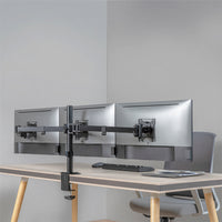 LogiLink BP0173 Flachbildschirm-Tischhalterung 68,6 cm (27") Tisch/Bank Schwarz
