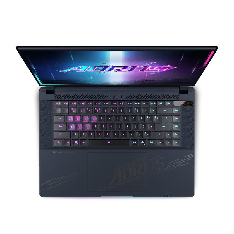 GIGABYTE AORUS MASTER 16 BYH Gaming-Laptop - 16,0“, 240Hz OLED, Intel Core 275HX, NVIDIA RTX 5080 GPU, 32GB DDR5 5600MHz, 2 x Gen4 1TB SSD, Windows 11 Pro, 2 Jahre Garantie, AORUS MASTER 16 BYHC5DEE65SP